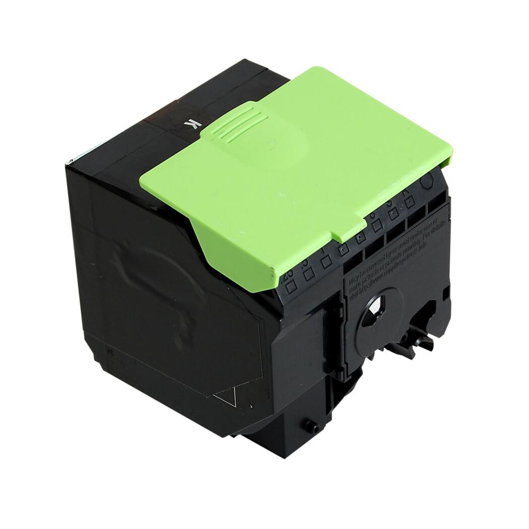 Lexmark CX410/CX510 Compatible Toner Cartridge Black 4K High Yield, 80C1HK0