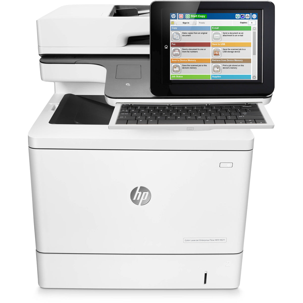 HP Color LaserJet Enterprise Flow M577z All-in-One (Refurbished) B5L48 ...