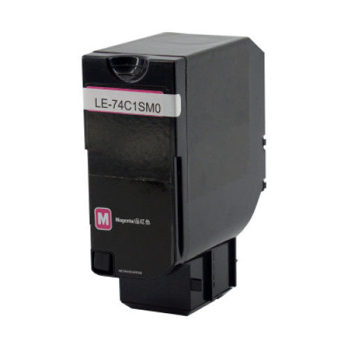 Lexmark Toner Cartridge, Magenta 7K Yield, 74C1SM0