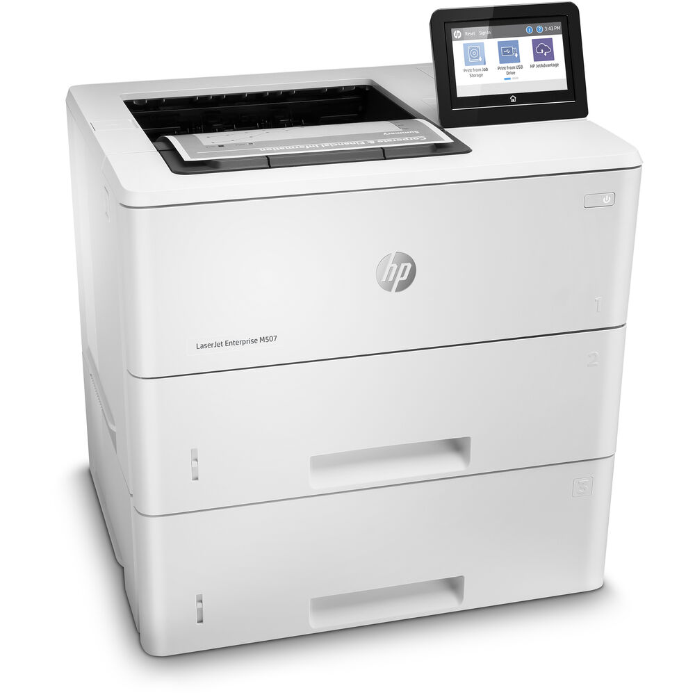HP LaserJet Enterprise M507x Monochrome (Refurbished) 1PV88A