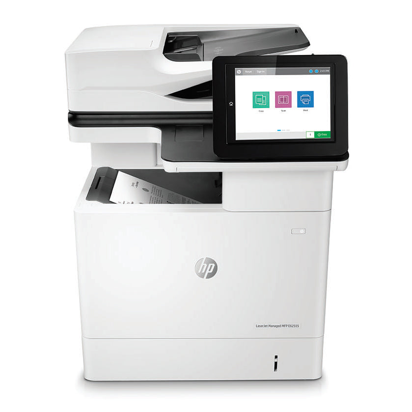 HP LaserJet Managed E62555dn Multifunction Printer Refurbished, J8J66A