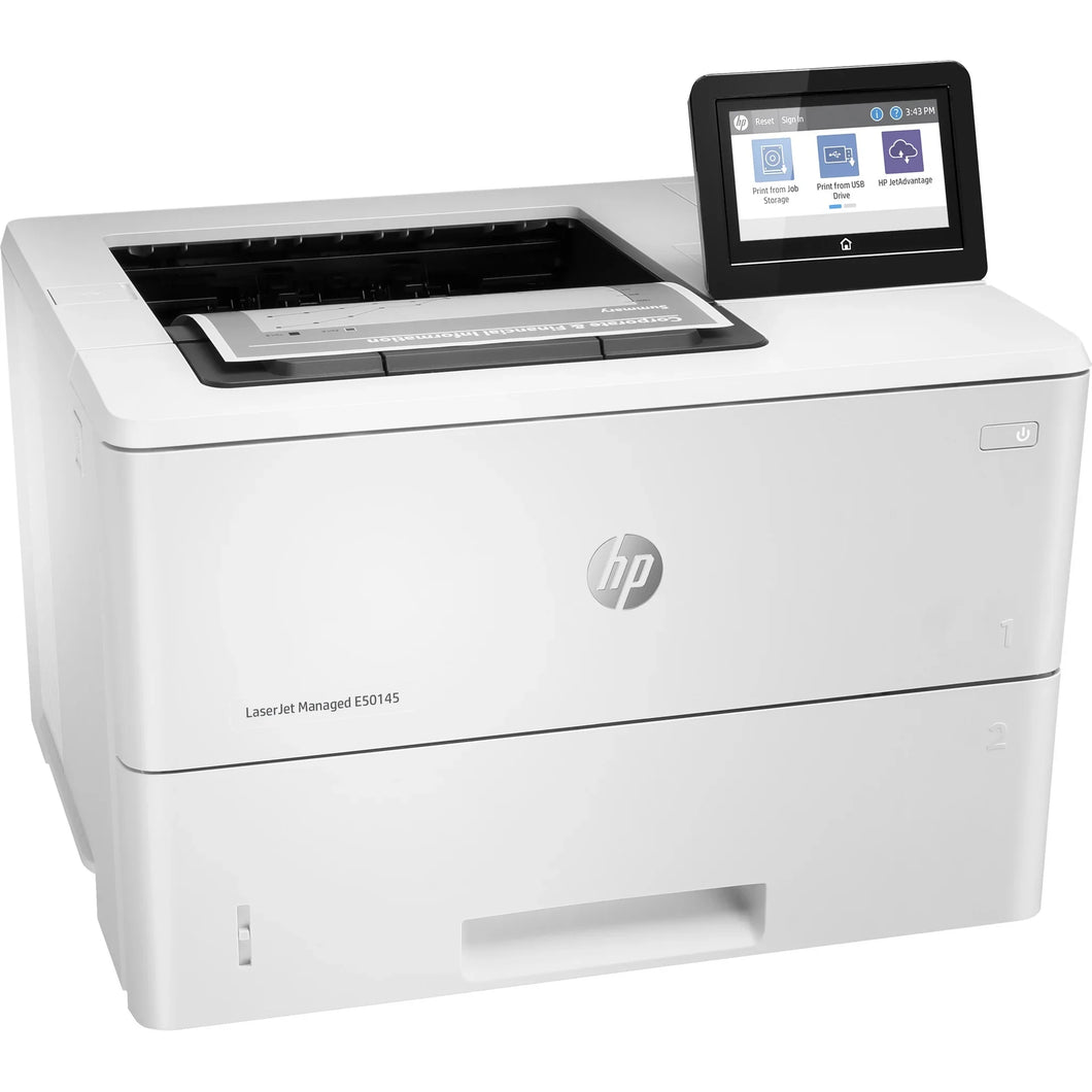 HP E50145 LaserJet Managed Refurbished Low Pg count, 1PU51A