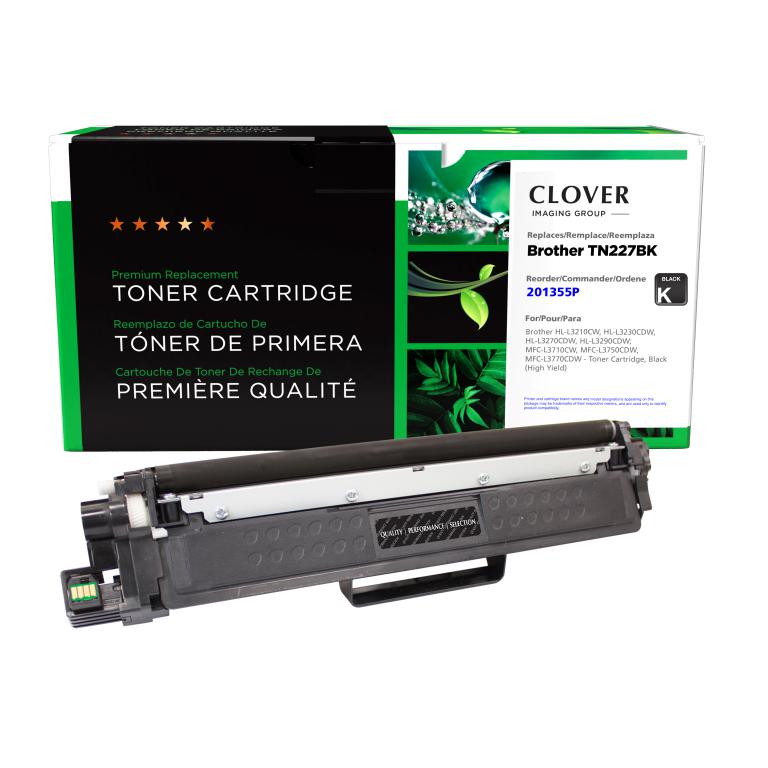 High Yield Black Toner Cartridge for Brother TN227