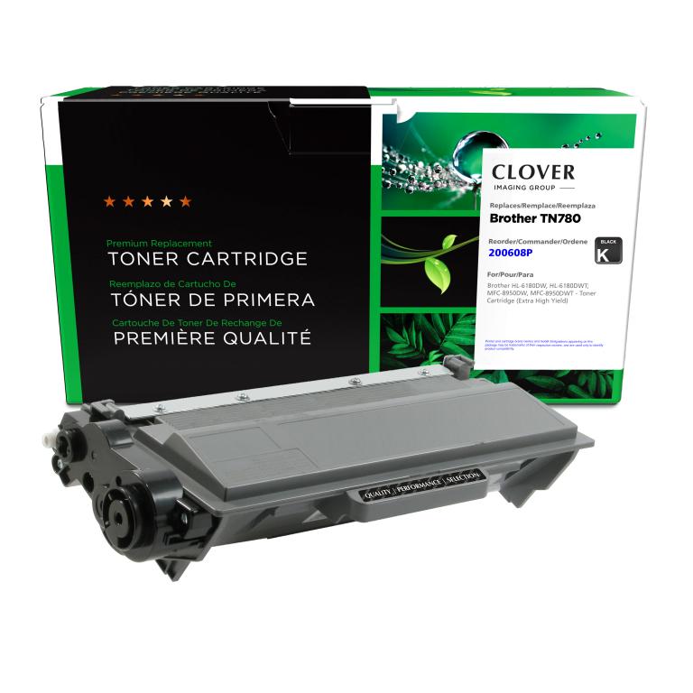 Extra High Yield Toner Cartridge for Brother TN780