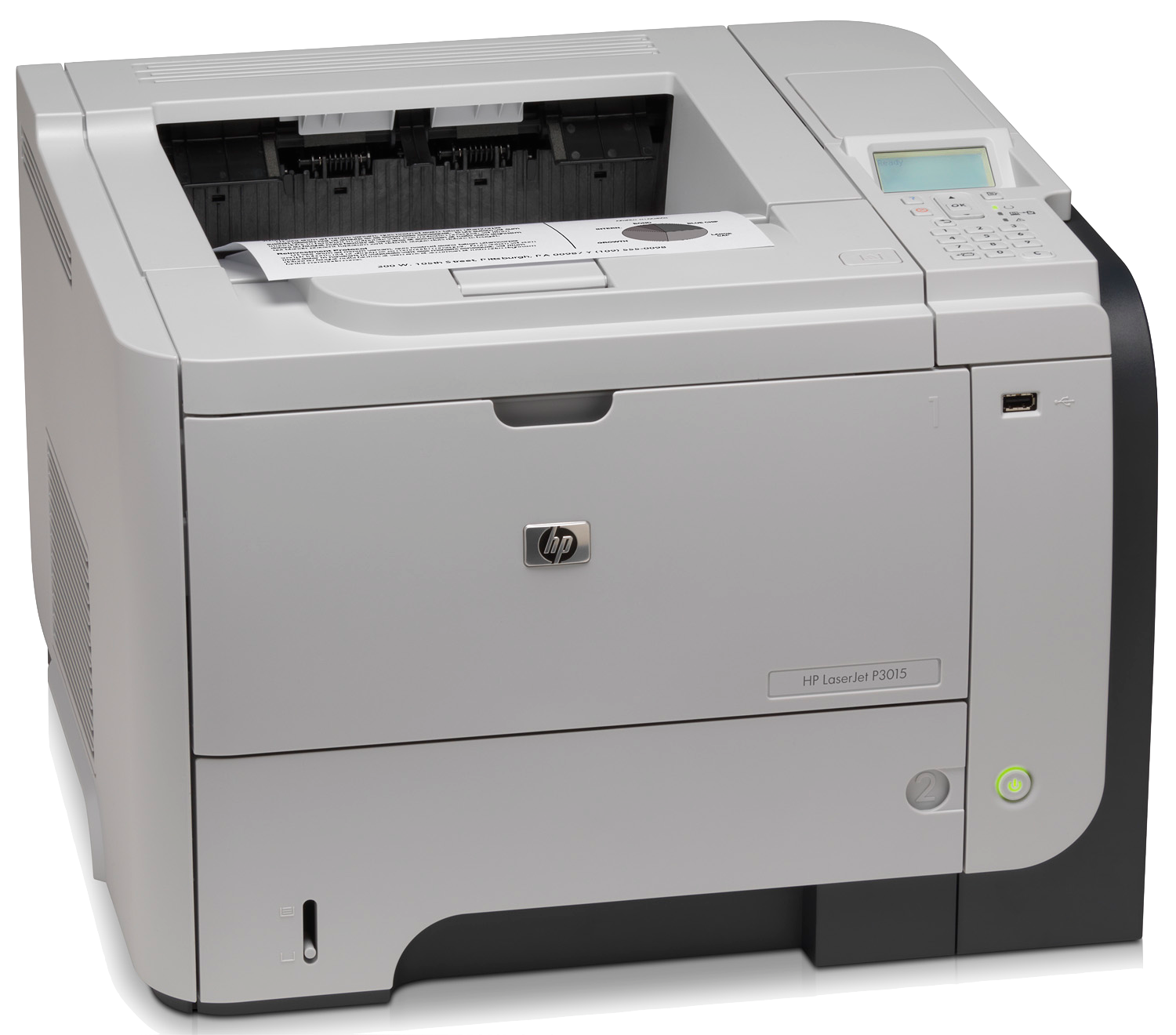 HP LaserJet P3015DN MICR Bundle, CE528A