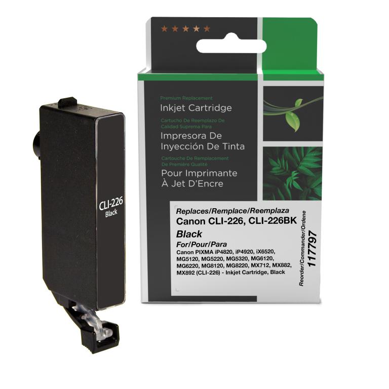 Black Ink Cartridge for Canon CLI-226