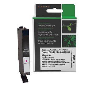 High Yield Magenta Ink Cartridge for Canon CLI-251XL