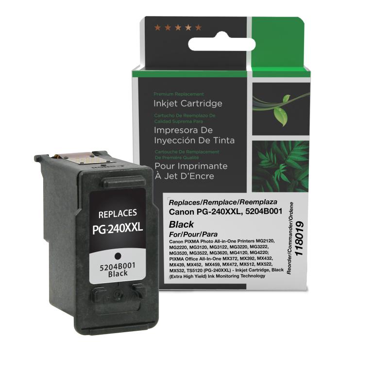 Extra High Yield Black Ink Cartridge for Canon PG-240XXL