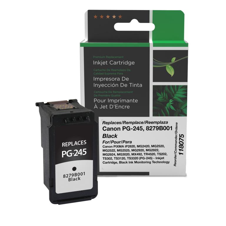 Black Ink Cartridge for Canon PG-245