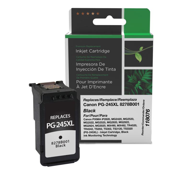 High Yield Black Ink Cartridge for Canon PG-245XL