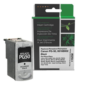 High Yield Black Ink Cartridge for Canon PG-50