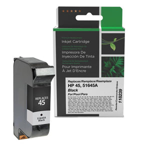 100% New Alternative Black Ink Cartridge for HP 51645A (HP 45)