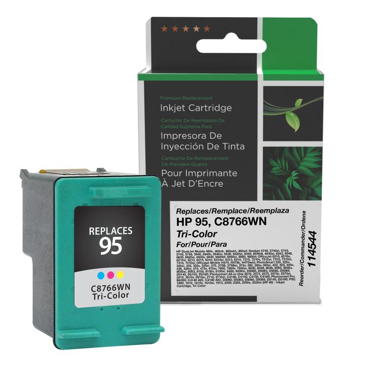 Tri-Color Ink Cartridge for HP C8766WN (HP 95)