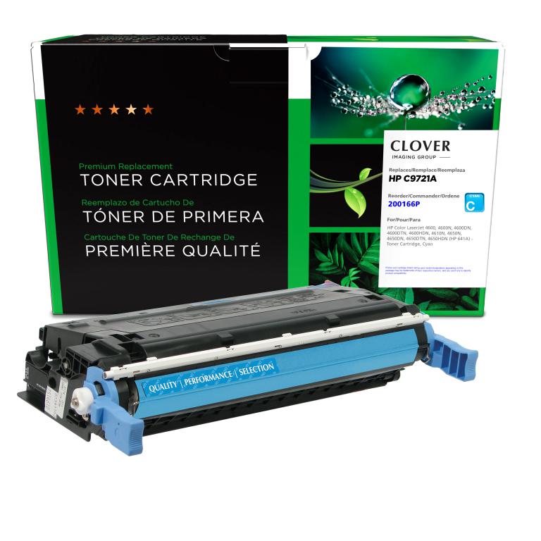 Cyan Toner Cartridge for HP C9721A (HP 641A)