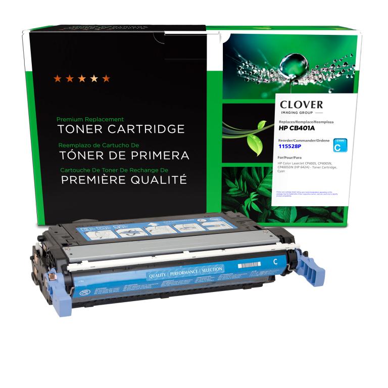 Cyan Toner Cartridge for HP CB401A (HP 642A)