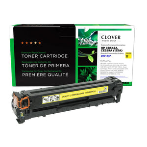 Yellow Toner Cartridge for HP CB542A (HP 125A)