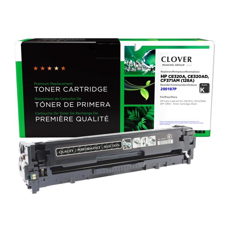 Black Toner Cartridge for HP CE320A (HP 128A)