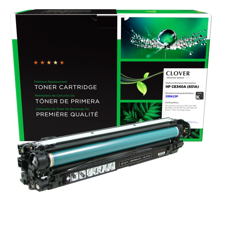Black Toner Cartridge for HP CE340A (HP 651A)