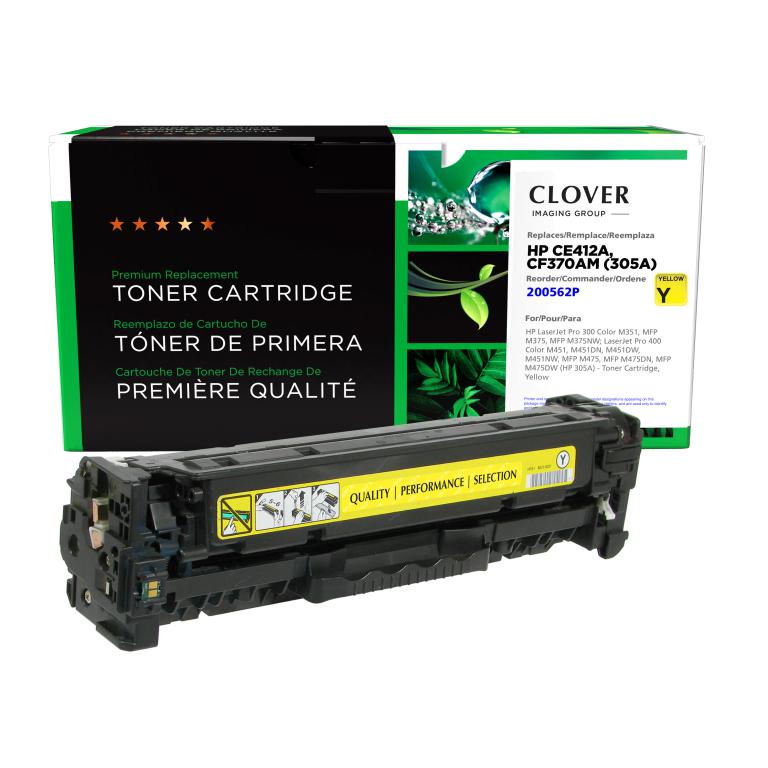 Yellow Toner Cartridge for HP CE412A (HP 305A)