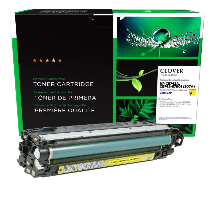 742 Computer Ink Hp 307a Toner Cartridge HP 307A Yellow Toner Cartridge | CE742A For ...