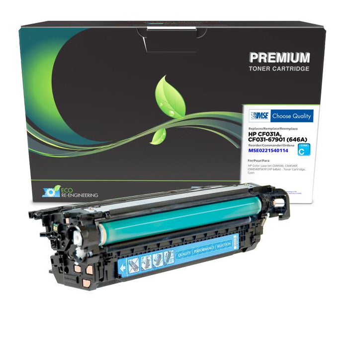 Cyan Toner Cartridge for HP CF031A (HP 646A) – The Printer Depot