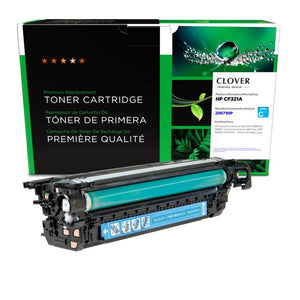 Cyan Toner Cartridge for HP CF321A (HP 653A)