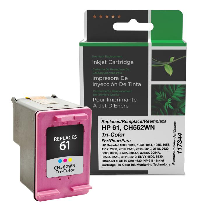 Tri-Color Ink Cartridge for HP CH562WN (HP 61) – The Printer Depot