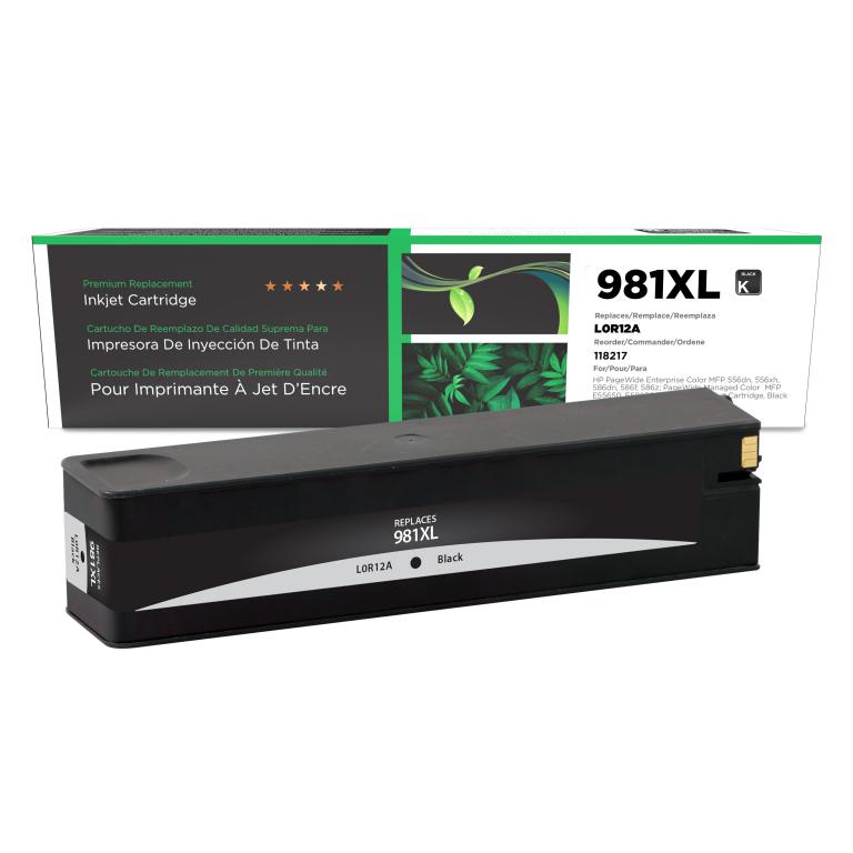 High Yield Black Ink Cartridge for HP L0R12A (HP 981XL)