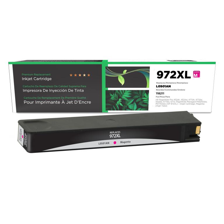 High Yield Magenta Ink Cartridge for HP L0S01AN (HP 972XL)