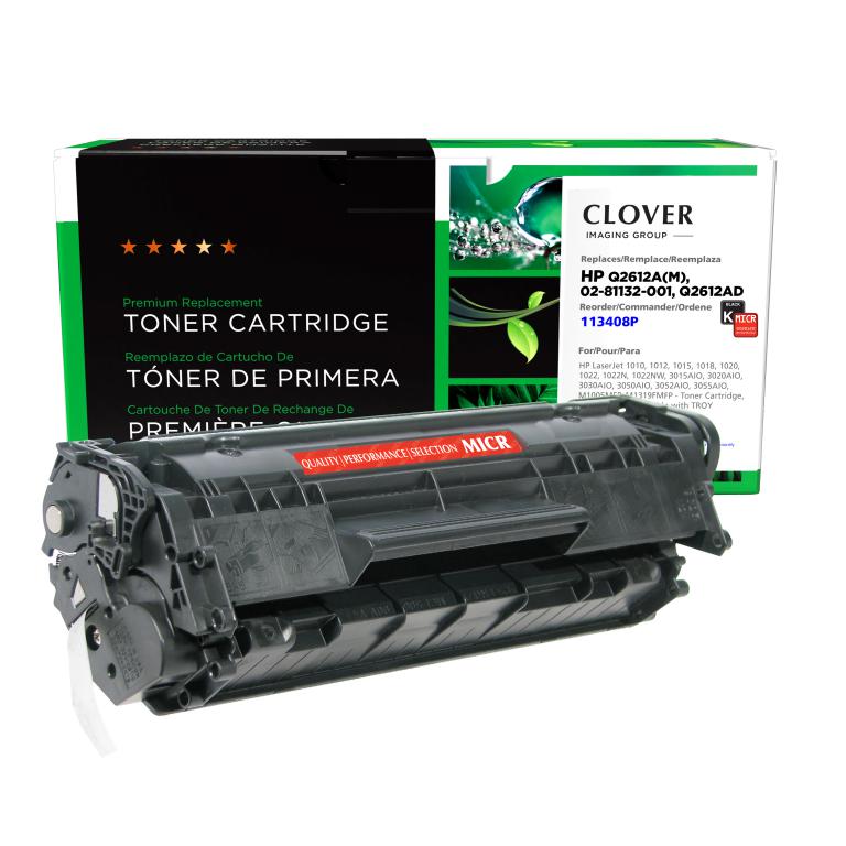MICR Toner Cartridge for HP Q2612A, TROY 02-81132-001