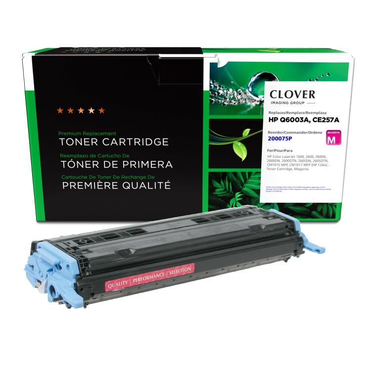 Magenta Toner Cartridge for HP Q6003A (HP 124A)
