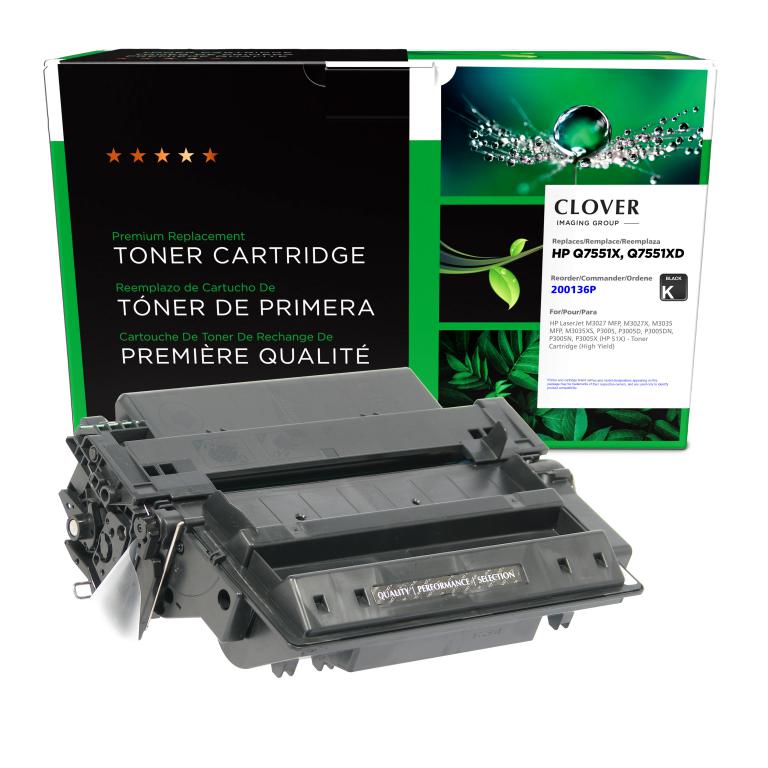 High Yield Toner Cartridge for HP Q7551X (HP 51X)