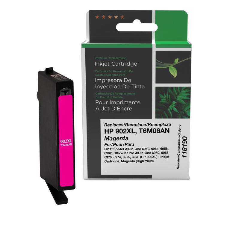 High Yield Magenta Ink Cartridge for HP T6M06AN (HP 902XL)