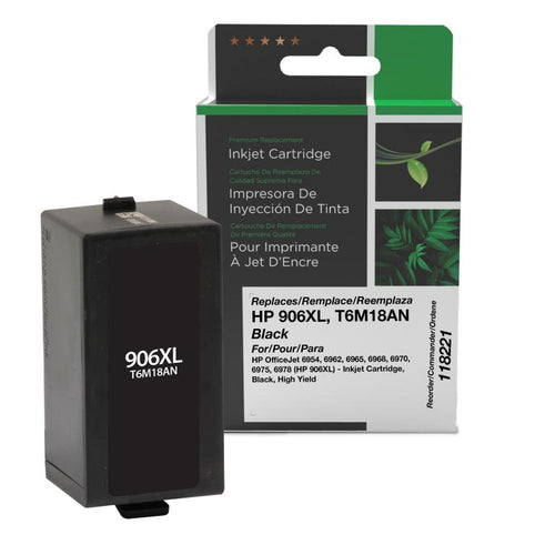 High Yield Black Ink Cartridge for HP T6M18AN (HP 906XL)
