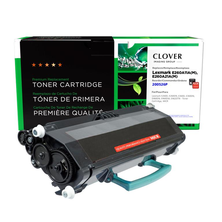 MICR Toner Cartridge for Lexmark E260/E360/E460/E462