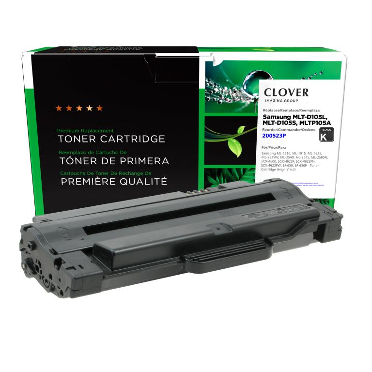 High Yield Toner Cartridge for Samsung MLT-D105L/MLT-D105S