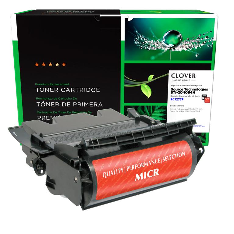 High Yield MICR Toner Cartridge for Source Technologies STI-204064H