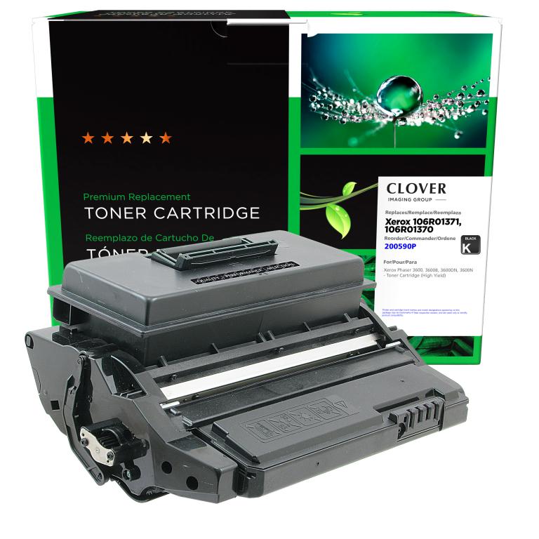 High Yield Toner Cartridge for Xerox 106R01371/106R01370