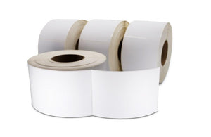 Direct Thermal Label Roll 3.0" ID x 8.0" Max OD for Industrial Barcode Printers