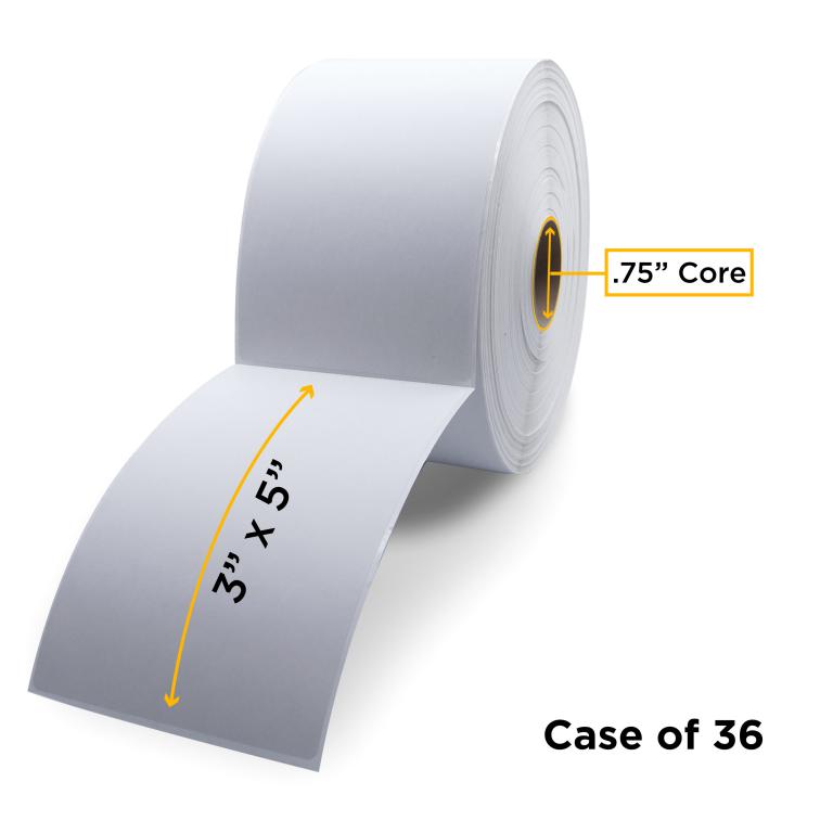 Direct Thermal Label Roll 0.75