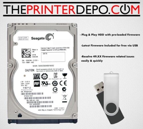HP LaserJet M4555 HDD With Firmware CE502-67918 Plug & Play